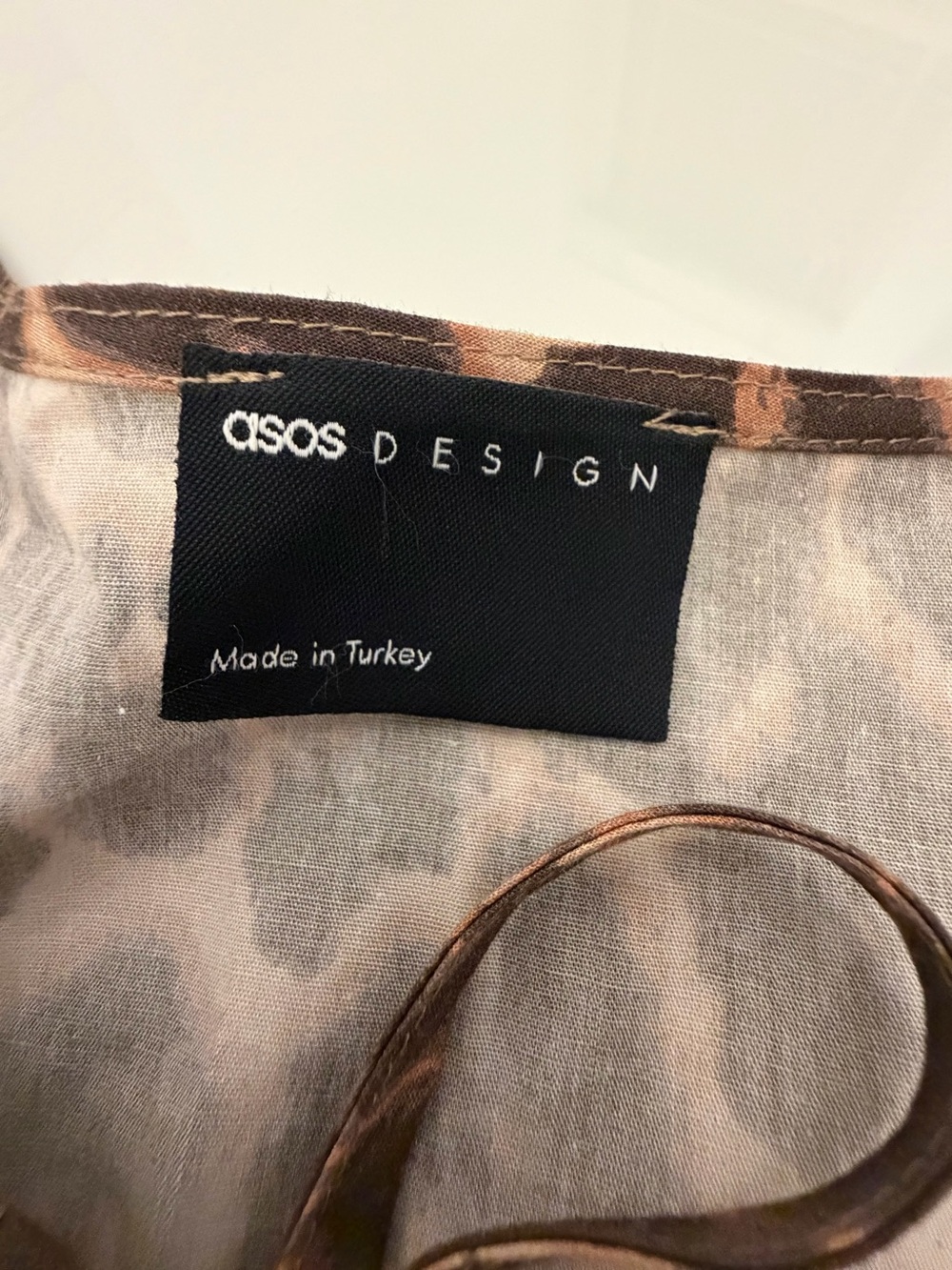 ASOS leopard blouse - Picture 4 of 5